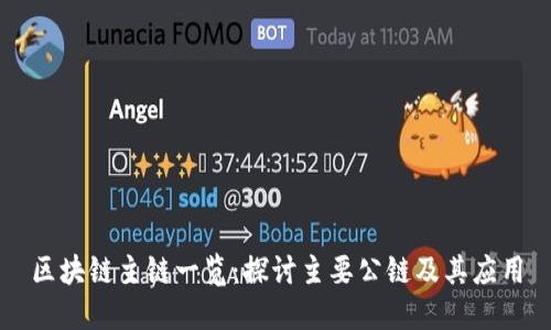 区块链主链一览：探讨主要公链及其应用